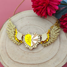 Load image into Gallery viewer, Cupid&#39;s Wings statement necklace