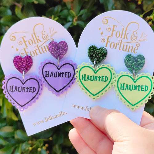 Haunted earrings