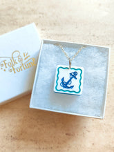 Load image into Gallery viewer, Seaside tile pendants