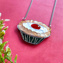 Load image into Gallery viewer, PRE-ORDER Cherry Bakewell brooch / necklace