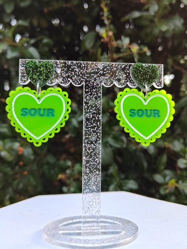 Sour earrings