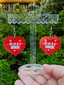 The Life of a Showgirl earrings