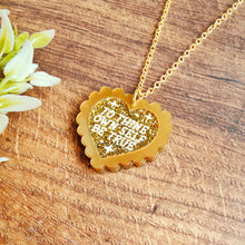 Load image into Gallery viewer, 'To thine own self be true' necklace