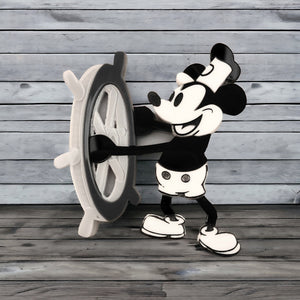 Steamboat Willie brooch