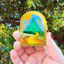 Load image into Gallery viewer, OLD STOCK Emerald City brooch