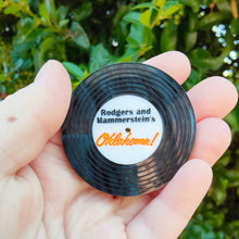 Load image into Gallery viewer, Vinyl record brooch - customised option