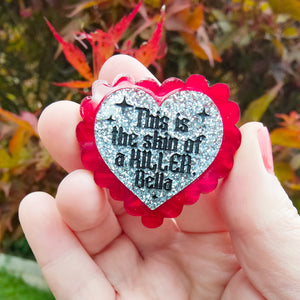 Twilight quotes earrings/necklace /brooch/keyring