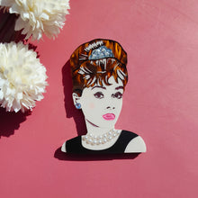 Load image into Gallery viewer, Audrey Hepburn brooch