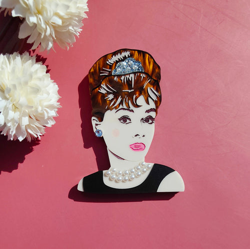 Audrey Hepburn brooch