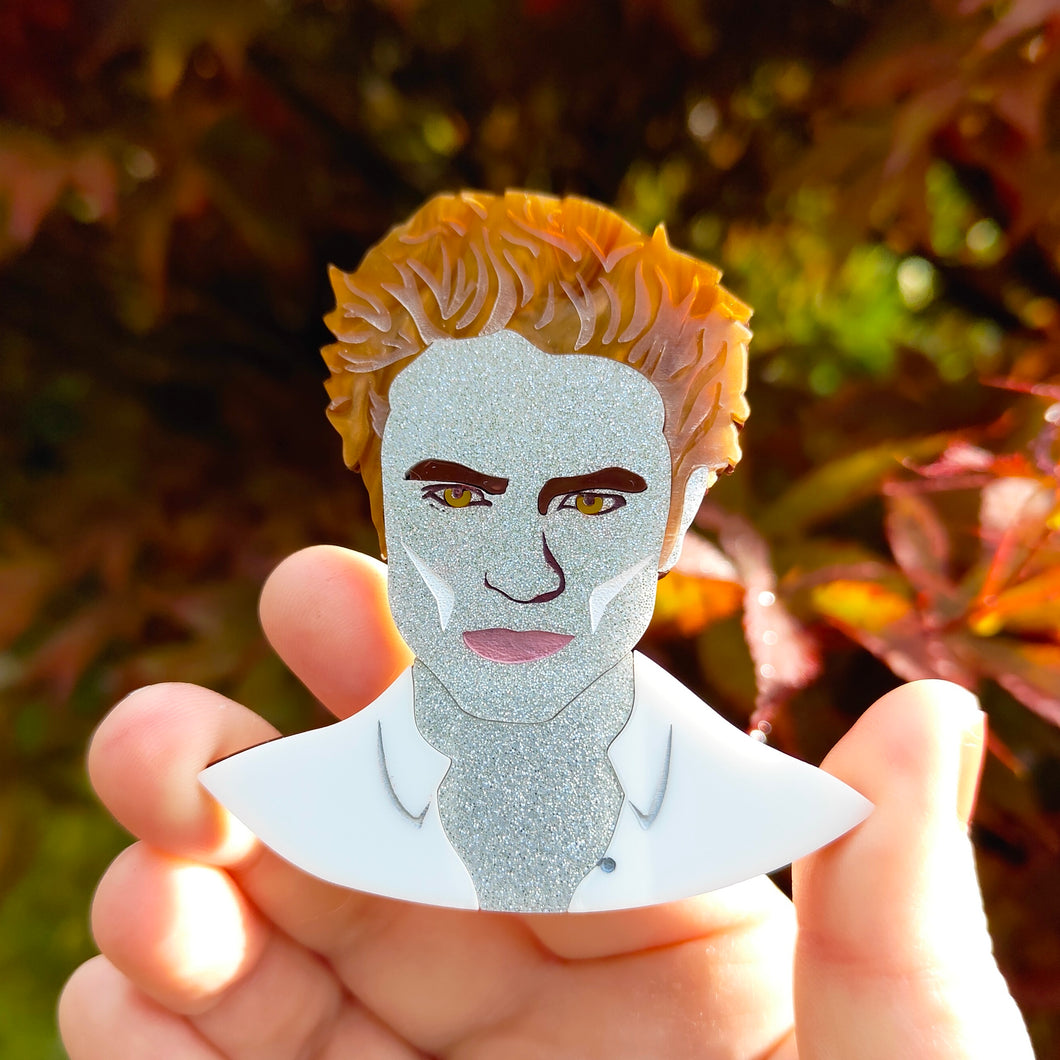 PRE-ORDER Sparkling Edward brooch