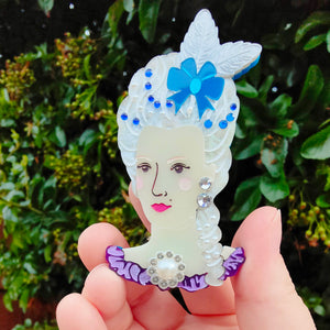 Let Them Eat Cake brooch