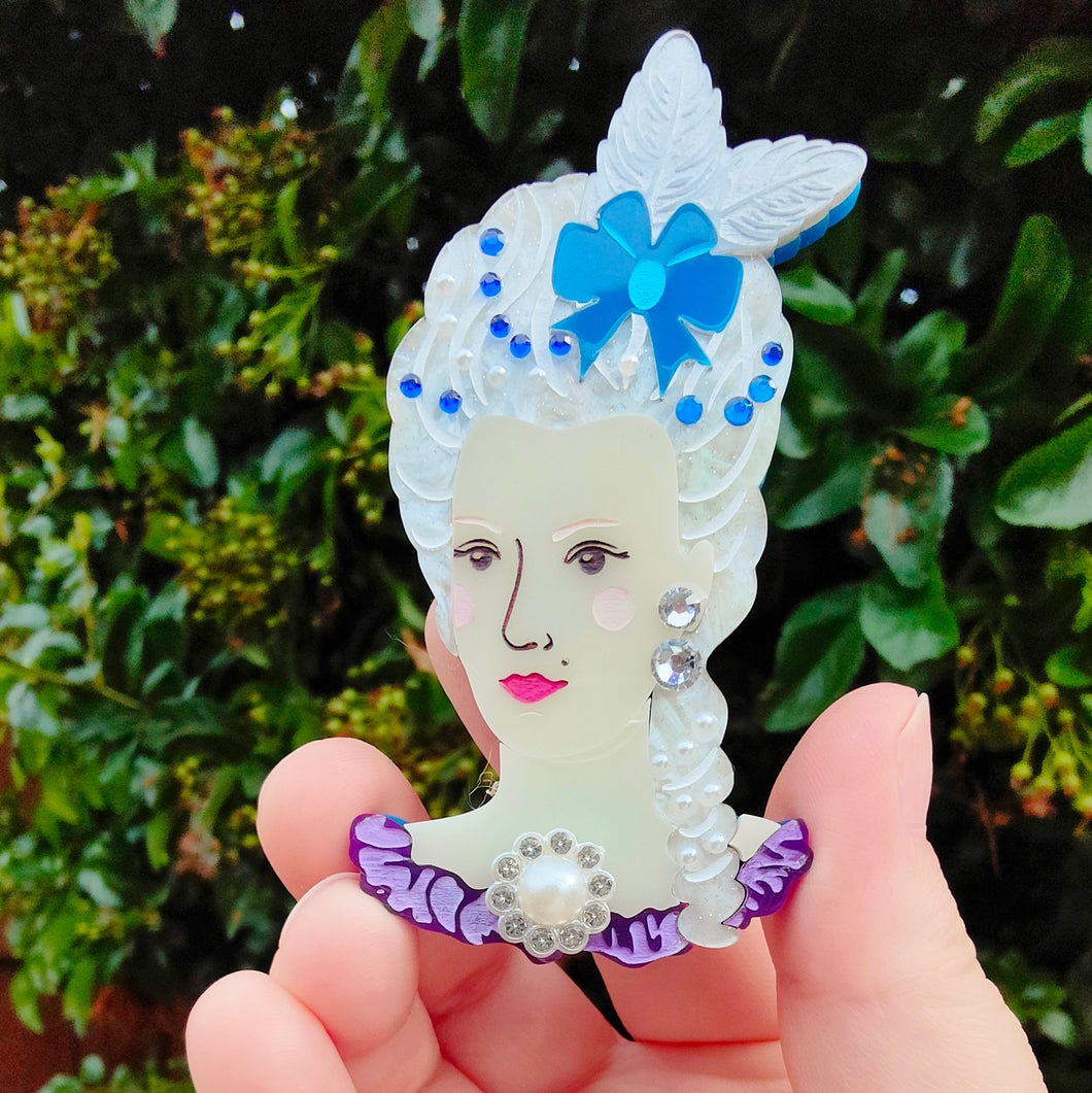 Let Them Eat Cake brooch