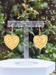 Give-a-F*cks earrings