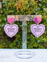 Load image into Gallery viewer, Spooky Bitch earrings