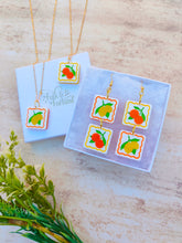 Load image into Gallery viewer, Citrus Fruits earrings
