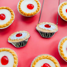 Load image into Gallery viewer, PRE-ORDER Cherry Bakewell brooch / necklace
