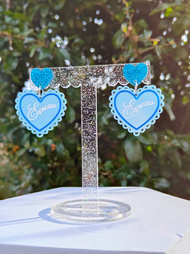 Espresso earrings
