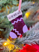Load image into Gallery viewer, Customisable Stocking brooch/decoration