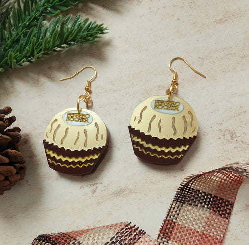 Ferrero Roche earrings