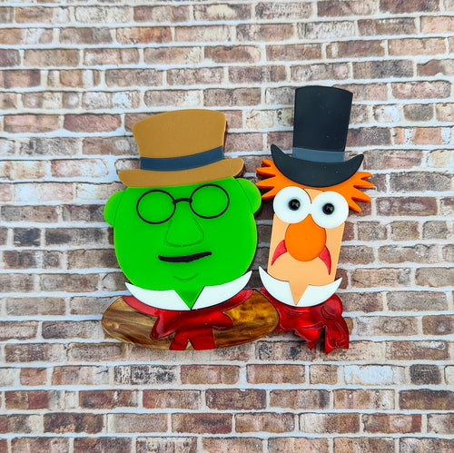 PRE- ORDER Bunsen and Beaker brooch