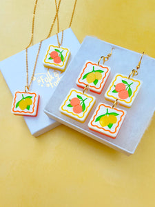 Citrus Fruits pendant