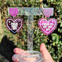 Load image into Gallery viewer, Eras Tour Chant earrings
