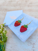 Load image into Gallery viewer, Sweet Strawberry earrings