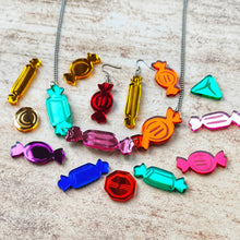 Load image into Gallery viewer, Christmas Chocolate Box - custom necklace or earrings