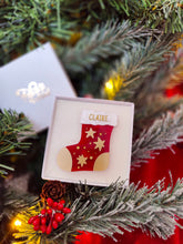 Load image into Gallery viewer, Customisable Stocking brooch/decoration