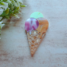 Load image into Gallery viewer, SAMPLE/SECONDS ice cream brooch