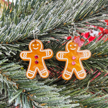 Load image into Gallery viewer, Gingerbread People earrings