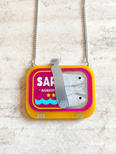 Load image into Gallery viewer, Sardines Tin necklace
