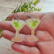 Load image into Gallery viewer, SAMPLE Martini earrings