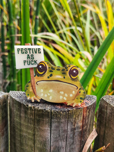 Customisable frog brooch/necklace/keyring