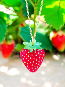 Strawberry Fields pendant