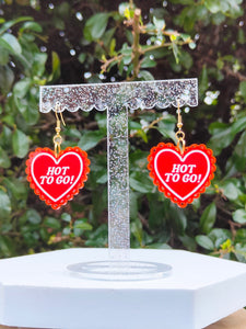 HOT TO GO earrings