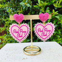 Load image into Gallery viewer, Pink Pony Club earrings