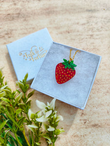 Strawberry Fields pendant