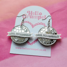 Load image into Gallery viewer, Disco, occasionally earrings