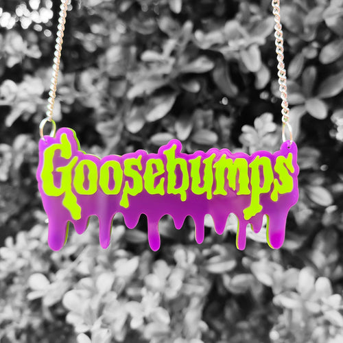 Goosebumps necklace