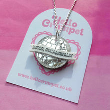 Load image into Gallery viewer, Disco, occasionally necklace