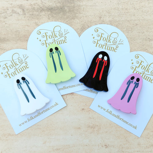 Weeping Ghost brooch