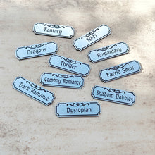 Load image into Gallery viewer, CUSTOMISABLE Home Library Bookshelf Labels