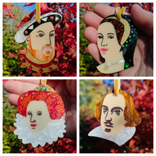 Load image into Gallery viewer, Tudor Christmas tree decorations