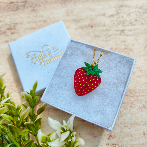 Strawberry Fields pendant