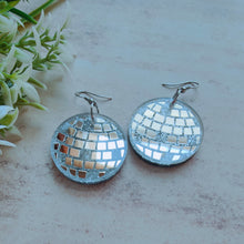 Load image into Gallery viewer, SAMPLE Disco ball earrings