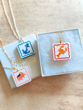 Load image into Gallery viewer, Seaside tile pendants