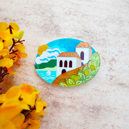 Amalfi brooch