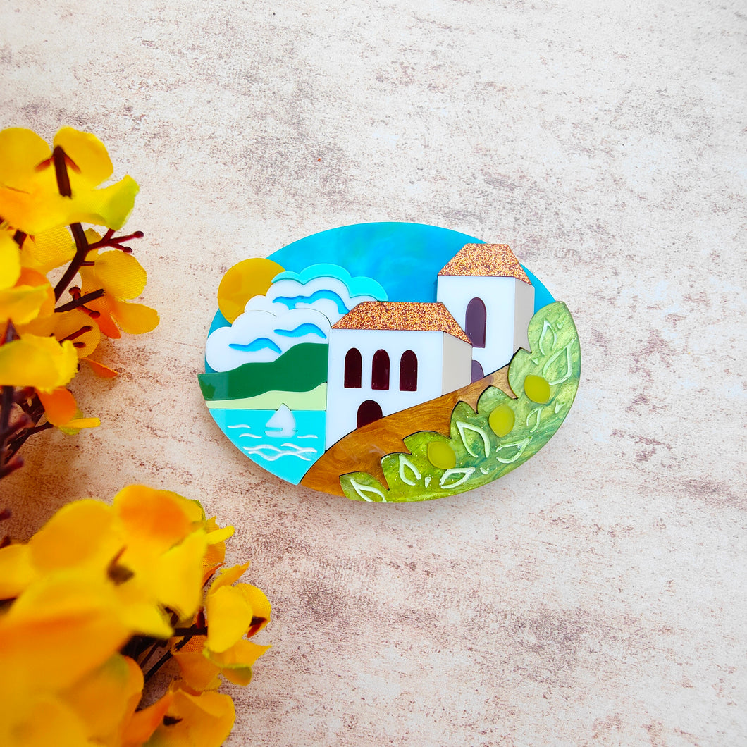 Amalfi brooch