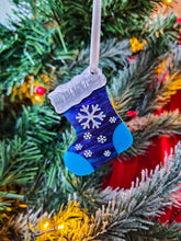 Load image into Gallery viewer, Customisable Stocking brooch/decoration